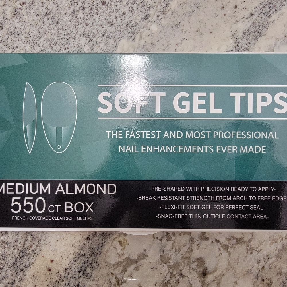 Soft Gel Tips - Short & Medium Length